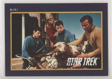 1991 Impel Star Trek 25th Anniversary - [Base] #23 - Miri, Spock, Yeoman Janice Rand, Dr. Leonard McCoy, Captain Kirk
