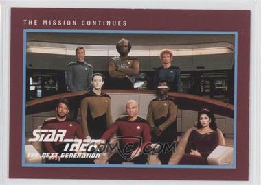 1991 Impel Star Trek 25th Anniversary - [Base] #250 - The Mission Continues