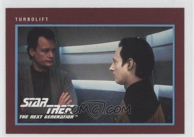 1991 Impel Star Trek 25th Anniversary - [Base] #252 - Turbolift