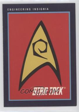 1991 Impel Star Trek 25th Anniversary - [Base] #261 - Engineering Insignia