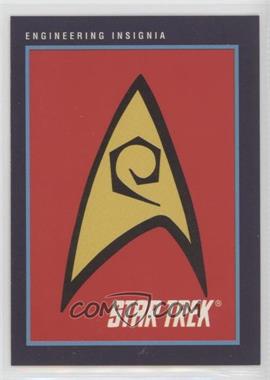 1991 Impel Star Trek 25th Anniversary - [Base] #261 - Engineering Insignia