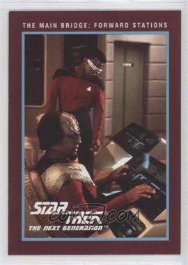 1991 Impel Star Trek 25th Anniversary - [Base] #262 - The Main Bridge: Forward Stations