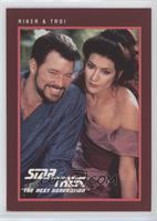 Riker & Troi [EX to NM]