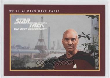 1991 Impel Star Trek 25th Anniversary - [Base] #30 - We'll Always Have Paris