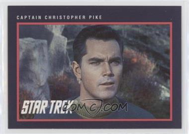 1991 Impel Star Trek 25th Anniversary - [Base] #307 - Captain Christopher Pike