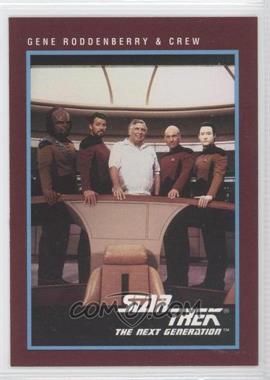 1991 Impel Star Trek 25th Anniversary - [Base] #308 - Gene Roddenberry & Crew