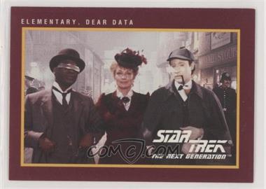 1991 Impel Star Trek 25th Anniversary - [Base] #38 - Elementary, Dear Data