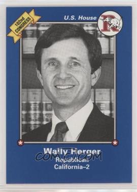 1991 National Education Association 102nd Congress - [Base] #_WAHE - Wally Herger