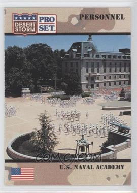 1991 Pro Set Desert Storm - [Base] #126 - Personnel - U.S. Naval Academy