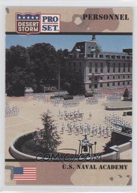 1991 Pro Set Desert Storm - [Base] #126 - Personnel - U.S. Naval Academy