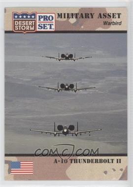 1991 Pro Set Desert Storm - [Base] #236 - Military Asset - A-10 Thunderbolt II