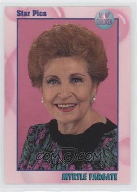 1991 Star Pics ABC Soaps - All My Children - Autographs #42 - Eileen Herlie