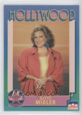 1991 Starline Hollywood Walk of Fame - [Base] #114 - Bette Midler