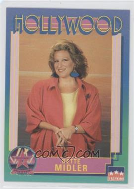 1991 Starline Hollywood Walk of Fame - [Base] #114 - Bette Midler