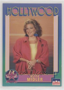 1991 Starline Hollywood Walk of Fame - [Base] #114 - Bette Midler