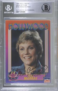 1991 Starline Hollywood Walk of Fame - [Base] #156 - Anne Murray [BAS BGS Authentic]