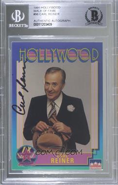 1991 Starline Hollywood Walk of Fame - [Base] #96 - Carl Reiner [BAS BGS Authentic]