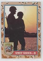 Unit Sizes-B (Soldier Silhouettes at Sunset)