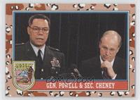 Gen. Powell & Sec. Cheney