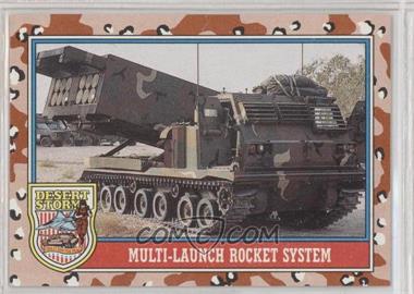 1991 Topps Desert Storm - [Base] #163 - Multi-launch Rocket System