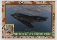 State Of The Art Stealth Fighter Bomber (Yellow 