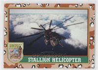 Stallion Helicopter (Yellow 