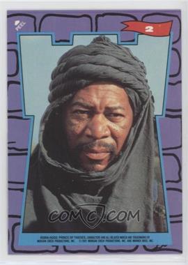 1991 Topps Robin Hood Prince of Thieves 55 Card Set - Stickers #2 - Azeem