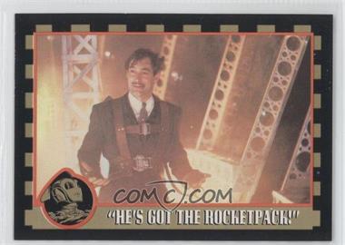 1991 Topps The Rocketeer - [Base] #92 - "He's Got the Rocketpack!"