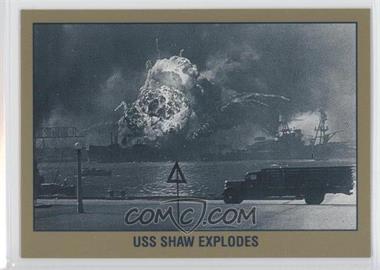 1991 Tuff Stuff Remembering Pearl Harbor - [Base] #33 - USS Shaw Explodes