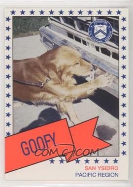 1991 U.S. Customs Canine Enforcement - [Base] #GOOF - Goofy [EX to NM]