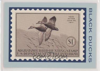 1991 Virginia Hobby Supply Bon Air Duck Stamps - [Base] #RW7 - Black Ducks