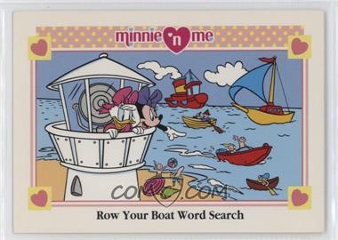1992-93 Impel Minnie 'n Me Series 2 - [Base] #60 - Row Your Boat Word Search
