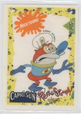 1992 Capri Sun Nicktoons Decals - [Base] #10 - Cadet Stimpy