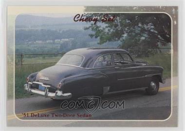 1992 Collect-A-Card Chevy Set - [Base] #41 - '51 Deluxe Two-door Sedan