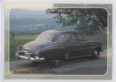 1992 Collect-A-Card Chevy Set - [Base] #41 - '51 Deluxe Two-door Sedan