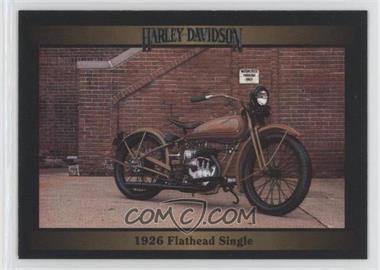 1992 Collect-A-Card Harley-Davidson Series 1 - [Base] #11 - 1926 Flathead Single