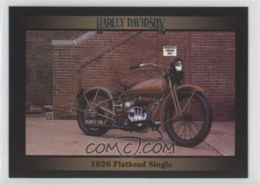 1992 Collect-A-Card Harley-Davidson Series 1 - [Base] #11 - 1926 Flathead Single