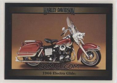 1992 Collect-A-Card Harley-Davidson Series 1 - [Base] #32 - 1966 Electra Glide