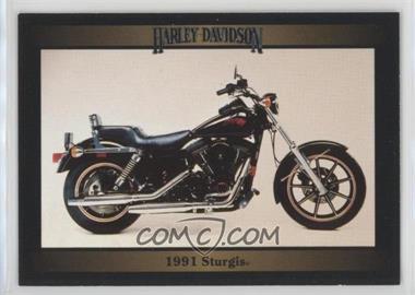 1992 Collect-A-Card Harley-Davidson Series 1 - [Base] #88 - 1991 FXDB Dyna Glide Sturgis