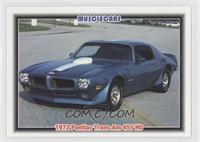 1972 Pontiac Trans Am 455 Ho