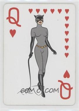 1992 DC Comics Batman: The Animated Series Playing Cards - [Base] #QH - Catwoman [EX to NM]
