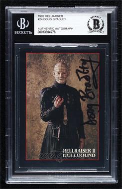 1992 Eclipse Hellraiser - [Base] #24 - Pinhead's Origins [BAS BGS Authentic]