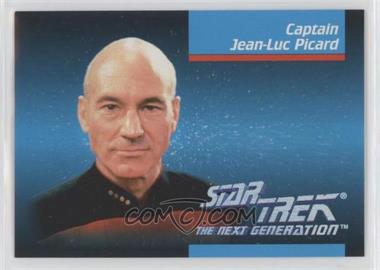 1992 Impel Star Trek The Next Generation - [Base] #004 - Captain Jean-luc Picard [EX to NM]