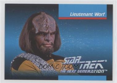 1992 Impel Star Trek The Next Generation - [Base] #007 - Lieutenant Worf