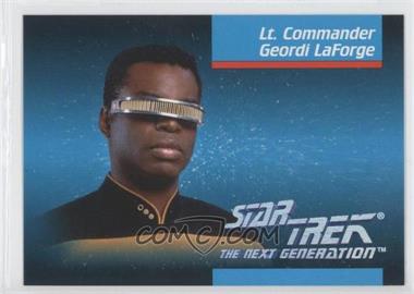 1992 Impel Star Trek The Next Generation - [Base] #008 - Lt. Commander Geordi Laforge