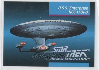 1992 Impel Star Trek The Next Generation - [Base] #00A - U.s.s. Enterprise Ncc-1701-d