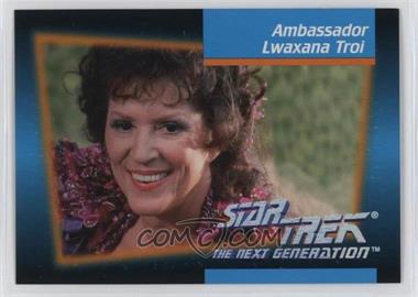 1992 Impel Star Trek The Next Generation - [Base] #017 - Ambassador Lwaxana Troi