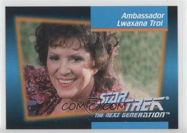 1992 Impel Star Trek The Next Generation - [Base] #017 - Ambassador Lwaxana Troi