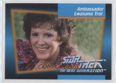 1992 Impel Star Trek The Next Generation - [Base] #017 - Ambassador Lwaxana Troi