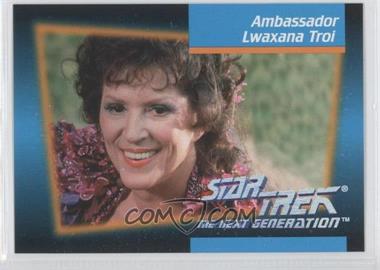 1992 Impel Star Trek The Next Generation - [Base] #017 - Ambassador Lwaxana Troi